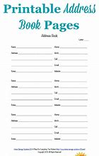 Image result for Free Downloadable Address Book