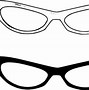 Image result for Cat Eye Glasses Clip Art