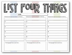 Image result for 4 Things I Do