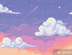 Image result for Pixel Evening Sky