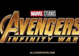 Image result for Infinity War Logo Font
