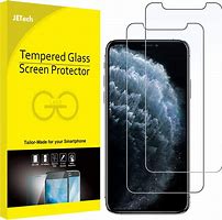 Image result for Broken iPhone 11 Pro Max Screen Protector