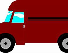 Image result for UPS Truck Cartoon Clip Art Clear Background