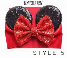 Image result for Baby Girl Minnie Mouse Ears