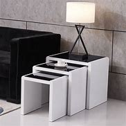 Image result for Contemporary End Tables for Living Room