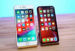 Image result for iPhone XR vs iPhone 6 Size