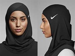 Image result for Black Nike Hijab