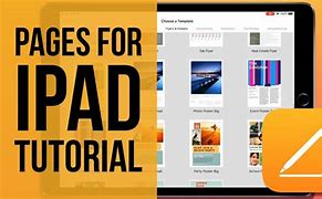 Image result for What Is Pages App iPad