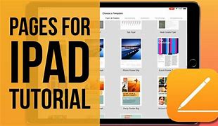 Image result for iPad Pages Layout