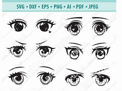 Image result for SVG Cutting Files Cartoon Eyes
