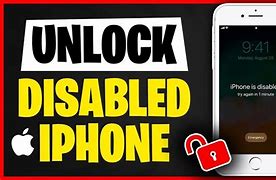 Image result for How to Open Disabled iPhone