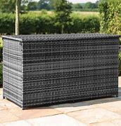 Image result for Rattan Outdoor Storage Box