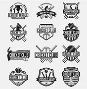 Image result for Cricket Club Red and Blue Logo