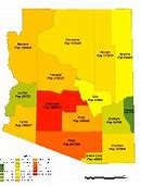 Image result for Arizona Population Density Map