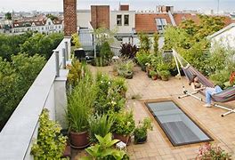 Image result for Rooftop Garden Design