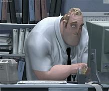 Image result for Incredibles Computer Tired Scene