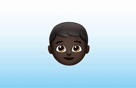 Image result for Black Boy iPhone Emoji