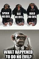 Image result for evil monkeys memes