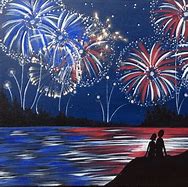 Image result for 4th of July Fireworks Background