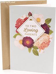 Image result for Things to Write in Parents Anniversary Card