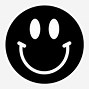 Image result for Happy Face ClipArt Black and White