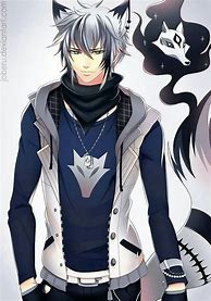 Image result for Cute Anime Guys Wolf