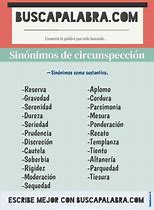Image result for circunspecci�n