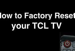 Image result for Is There a Reset Button On a Tcl TV