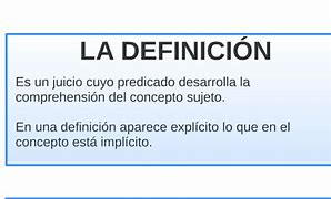 Image result for Qué ES Definición