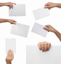 Image result for Hand Holding Paper Drawing