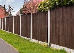 Image result for Painted Concrete Fence Posts