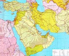Image result for Middle East Deserts Map