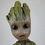 Image result for Baby Groot Sculpture