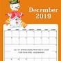 Image result for December 2019 Santa Calendar Desktop
