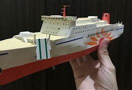 Image result for Japanese Paper Model Ships
