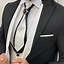 Image result for Wedding Suits for Men Black and White