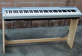 Image result for Piano Keyboard Stand Wood