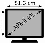 Image result for How Big Is 40 Inches