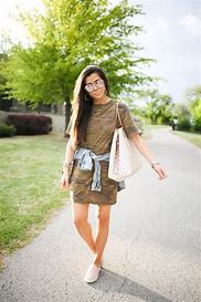 Image result for T-Shirt Dress Outfit