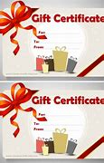 Image result for Free Printable Gift Certificate Template Word