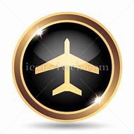 Image result for Icon Gold Airplane