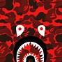 Image result for BAPE Shark Mastermind Wallpaper