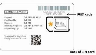 Image result for Where to Find Puk Code On Sim Card