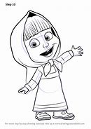 Image result for Masha and the Bear Drawing