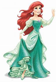 Image result for Disney Princess Ariel Green