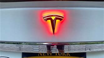 Image result for Tesla Light-Up Emblem