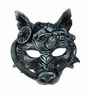 Image result for Metal Wolf Mask