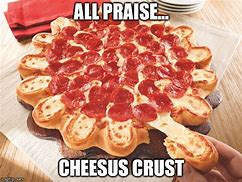 Image result for Pizza Crust Cat Meme