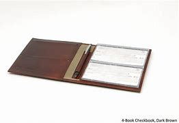 Image result for Leather End Stub Checkbook Covers