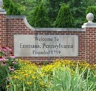 Image result for Where Is Emmaus PA